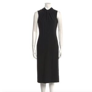 Jil Sander Virgin Wool Midi Dress NWT